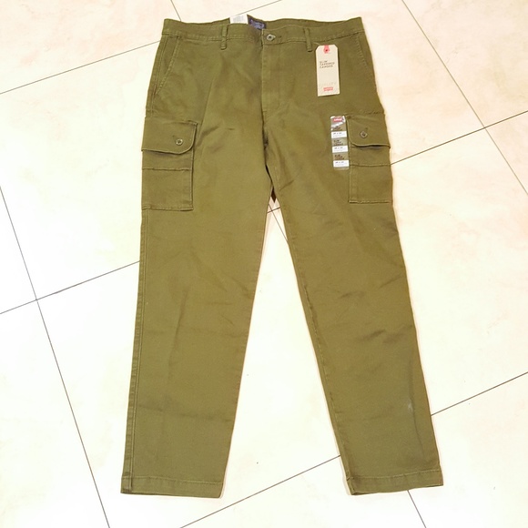 Levis Slim Tapered Cargo Pants Green 479360002 - Picture 6 of 8